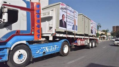 أسيوط تستقبل 233 محولا كهربائيا لتوزيعها على قرى مبادرة 