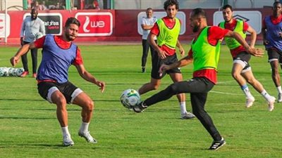 مران الأهلي.. تقسيمة قوية بطول الملعب بمشاركة جميع اللاعبين