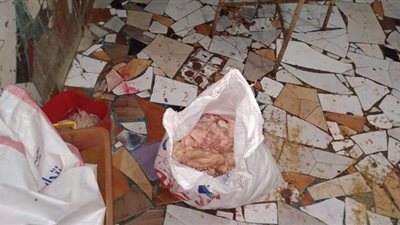 ضبط لحوم وسلع غذائية مجهولة المصدر في الإسكندرية