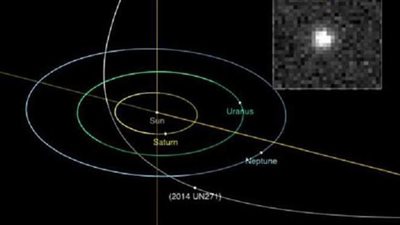 العثور على مذنب ضخم ومهمة فضائية تقترب منه بعد 10 سنوات