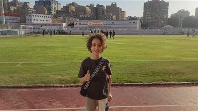 نجل طارق حامد يخطف الأنظار في مران الزمالك