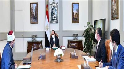 السيسي يشدد على صون مال الأوقاف وتنميته وحسن إدارته.. إزالة أي تعدٍ.. سرعة تحصيل أي متأخرات لصالحه.. وتعاملات مستندية صادرة من مركز الوثائق المؤمنة