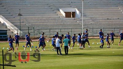غزل المحلة يختتم استعداداته للاتحاد السكندري بتدريبات بدنية شاقة | صور