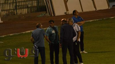 العباسي وعمر عبدالله يؤازران غزل المحلة قبل مباراة الاتحاد | صور