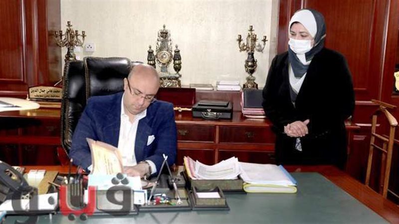 محافظ بني سويف يعتمد