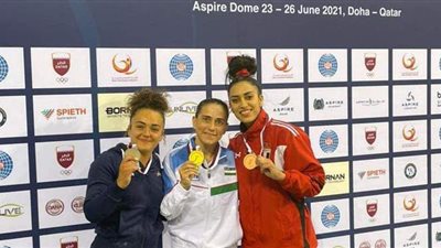 نانسي طمان تحصد برونزية بطولة كأس العالم في قطر