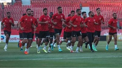 تفاصيل المران الختامي للأهلي قبل مباراة الترجي