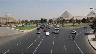 إعادة فتح ميدان الرماية في تقاطعه مع طريق الفيوم عقب انتهاء أعمال مد كابلات كهرباء