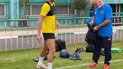 مران قوي لبيراميدز في الدار البيضاء استعدادا للقاء الرجاء | صور