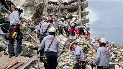 كارثة ميامي.. ارتفاع ضحايا البرج السكني المنهار لـ4 أشخاص