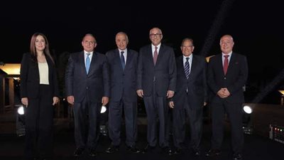 احتفالية البنك الأهلي المصري للإعلان عن المرشحين لمسابقته الفنية بالمتحف القومي للحضارة