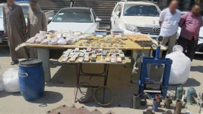 ضبط تشكيل عصابي لتصنيع وترويج الهيروين بقيمة 27 مليون جنيه