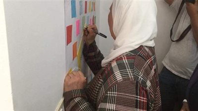 وزيرة التضامن تدون ذكرى على حائط مركز التوحد بمطروح: أتمنى أساهم بالمزيد | فيديو