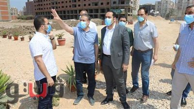 محافظ المنوفية يتابع أعمال التطوير بشبين الكوم