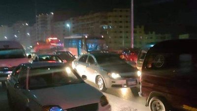 حادث سير يتسبب في شلل مروري على الطريق الدائري | صور