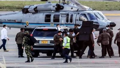 بعد إطلاق النار على طائرة الرئيس.. كولومبيا تعلن عن مكافأة لمن يدلي بمعلومات