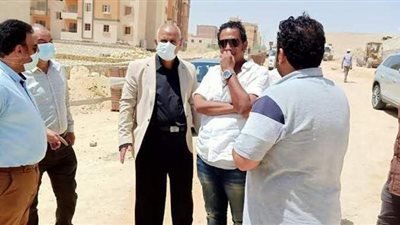 مسئولو الإسكان يتفقدون أعمال تنفيذ ٧٤ برجا سكنيا ومبادرة سكن لكل المصريين بحدائق أكتوبر