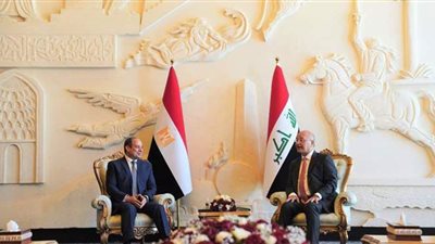 بجدارية ألف ليلة وليلة وملابس آشورية.. كيف استقبلت العراق الرئيس السيسي؟