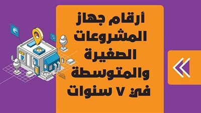 أرقام جهاز المشروعات الصغيرة والمتوسطة في 7 سنوات | انفوجراف