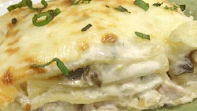 جوسى وبالمودزاريلا.. طريقة عمل النجرسكو بالفراخ