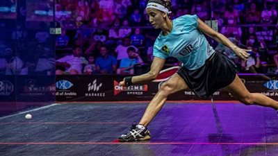 نوران جوهر تتأهل لنهائي بطولة الأبطال للإسكواش