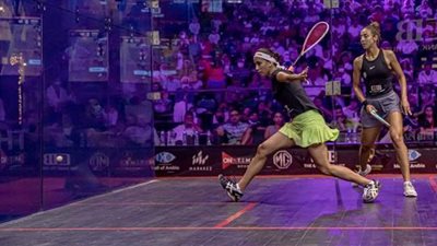 بحضور وزير الرياضة.. نوران جوهر تتوج بلقب البطولة الدولية للإسكواش