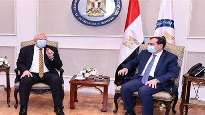 وزيرا البترول والزراعة يبحثان التعاون في منظومة صناعة الأسمدة