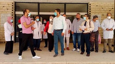 زيارة وفد من الزمالة المصرية لصحة الدقهلية | صور