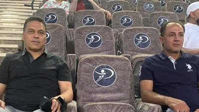 البدري ومعاونوه يحضرون لقاء إنبي والمقاولون العرب