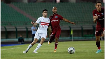 الزمالك يتقدم على المقاصة 0/1 في الشوط الأول | صور