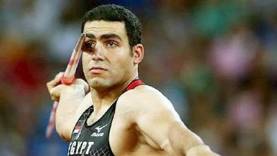 إيهاب عبد الرحمن لاعب ألعاب القوى يتأهل لأولمبياد طوكيو