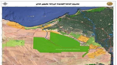 السيسي يتابع المشروع القومي العملاق للإنتاج الزراعي 