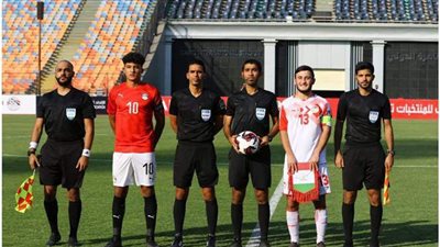 كأس العرب للشباب | منتخب مصر يتقدم 2/ 0 على طاجيكستان بالشوط الأول