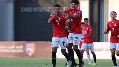 كأس العرب للشباب | يوسف حسن يسجل ثالث أهداف مصر فى مرمى طاجيكستان