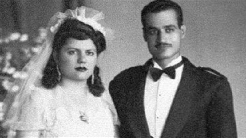 زفاف عبد الناصر وتحية