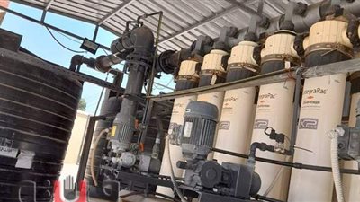 استمرار أعمال الصيانة والتطهير لمحطات مياه الشرب بالإسماعيلية | صور