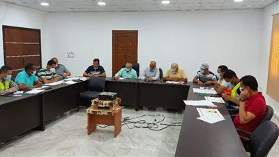 رئيس جهاز حدائق العاصمة يبحث مع الشركات المنفذة لوحدات 