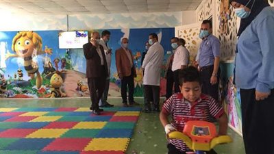 لأول مرة.. ركن للترفيه عن الأطفال بمستشفى المنصورة الدولي | فيديو وصور