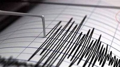 زلزال بقوة 3.3 ريختر جنوب غرب حلوان