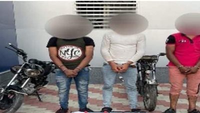 خطف هاتف يقود للقبض على أخطر عصابة سرقة موتوسيكلات بالسلام