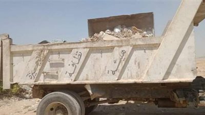 رفع مخلفات ورتش من  ٥ قطع أراض بحدائق الأهرام | صور