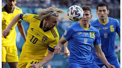 يورو 2020 | تعادل السويد وأوكرانيا 1/1 في الشوط الأول