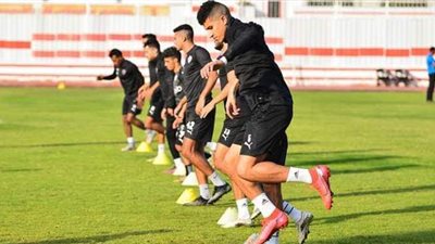 مران الزمالك| تدريبات تأهيلية للاعبين في مجمع الصالات