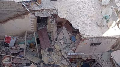 إخلاء ٤ عقارات مجاورة لعقار الدخيلة المنهار