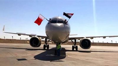 وصول أولى رحلات طيران الخليج إلى مطاري شرم الشيخ وبرج العرب | صور