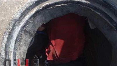 انتهاء إصلاح انفجار ماسورة مياه فى الزقازيق