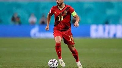 يورو 2020.. استبعاد هازارد ودي بروين من قائمة بلجيكا لمباراة إيطاليا