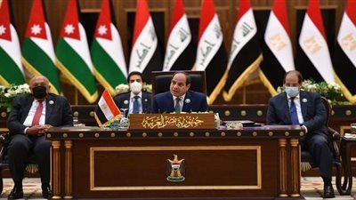 الرئاسة في أسبوع.. زيارة تاريخية للعراق.. السيسي يتابع المشروع القومى العملاق 