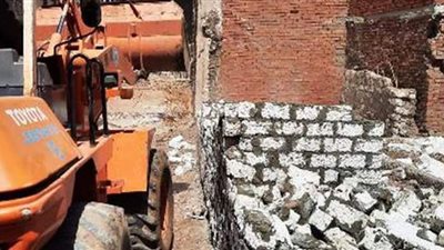 إيقاف حالات تعدي وبناء مخالف بمراكز الشرقية