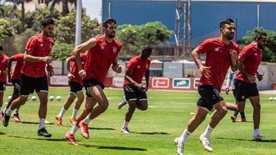 مران الأهلي | تدريبات بدنية وتقسيمة قوية استعدادًا لمباراة سموحة